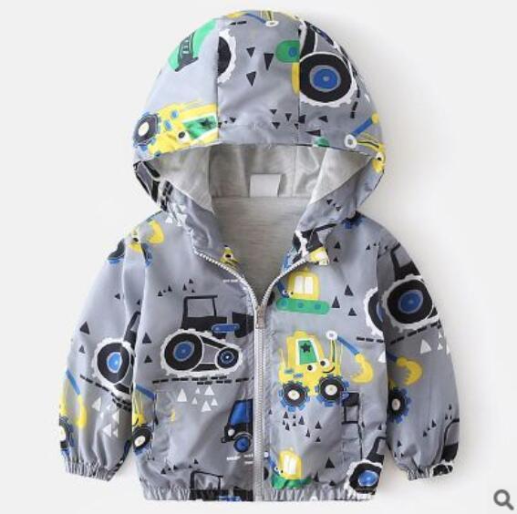 Boy Casual Hooded Jacket