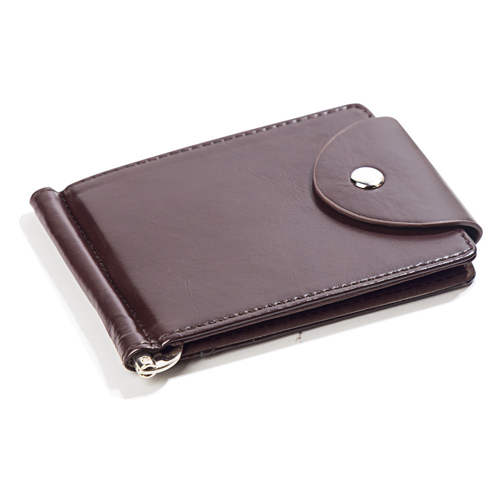 Men's Wallet - Leather Wallet Short Fashion