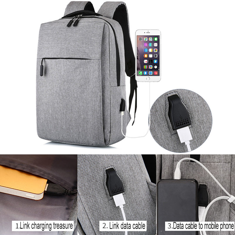 New Laptop USB Backpack
