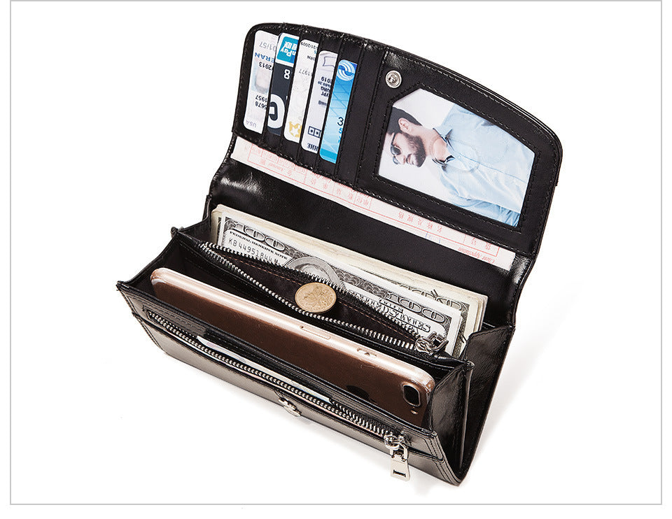 Card Slot Wallet - European And American Wallet Mobile Phone Bag