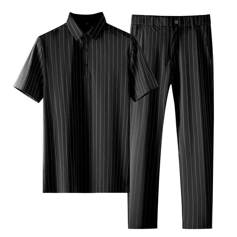 Men's Casual Short Sleeve Trousers