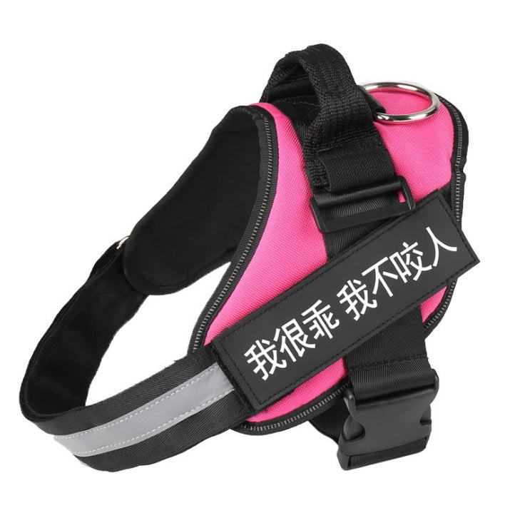 Custom No-Pull Reflective Dog Harness – Personalized Breathable Adjustable Pet Vest for Small & Large Dogs
