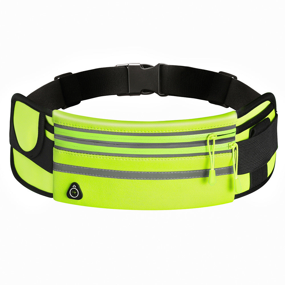 Double Zippers Waist Bags - Waterproof Sports Running Fanny Pack