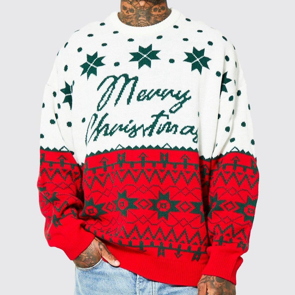 Men's Pullover Sweater For Christmas