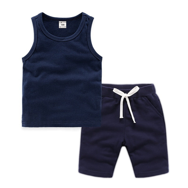 Children's Sleeveless Top & Short Clothing Sui