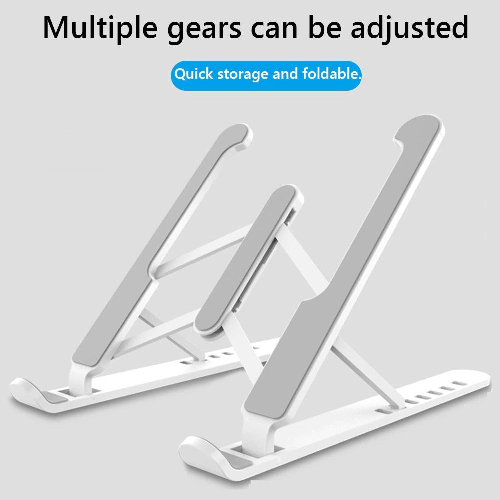 Adjustable Non-slip Laptop Stand - Notebook Cooling Stand Portable For 11-17 Inch Tablet