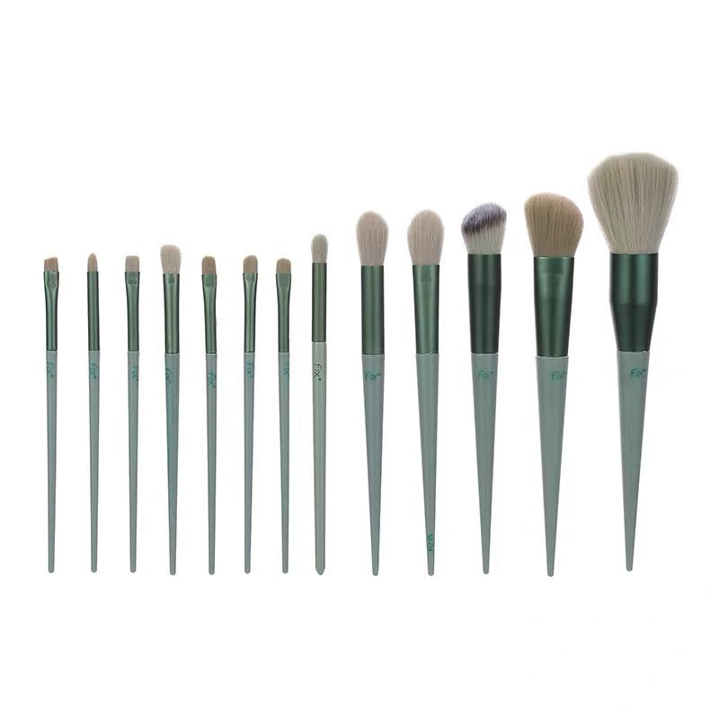 13Pcs Makeup Brush Set Make Up Concealer Brush Blush Powder Brush Eye Shadow Highlighter Foundation Brush Cosmetic Beauty Tools - JumoShop
