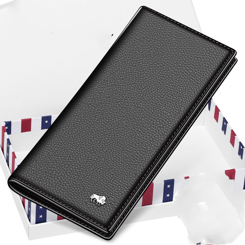 American Bison Wallet -  Mens Long Leather