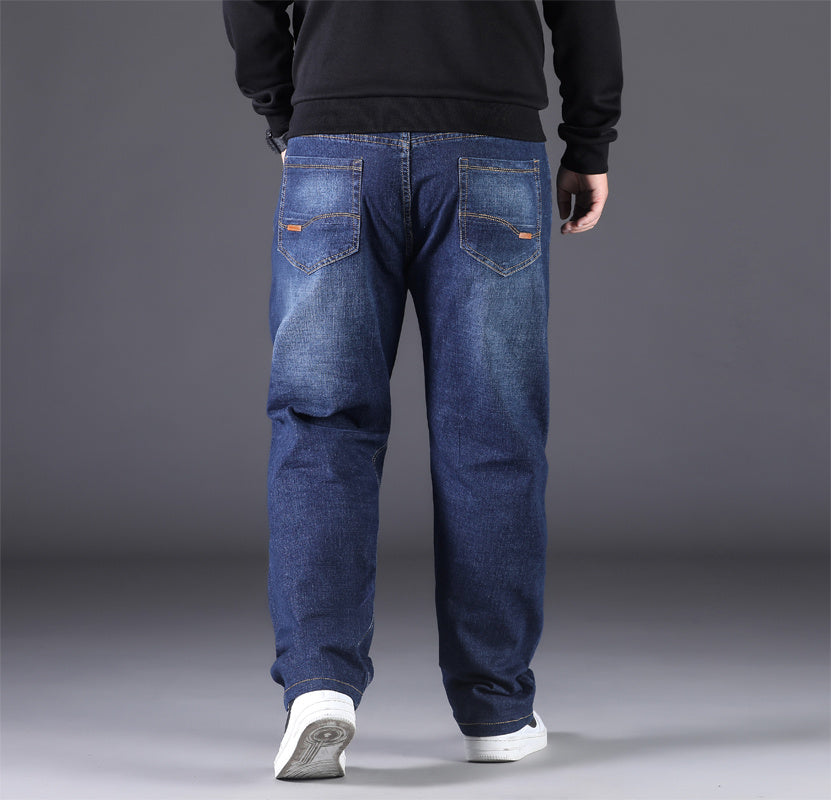 Men's Fashion Casual Pants - Straight Loose-fitting Pants