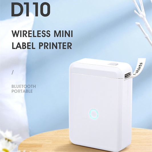 D110 Label Printer - Household Thermosensitive Adhesive