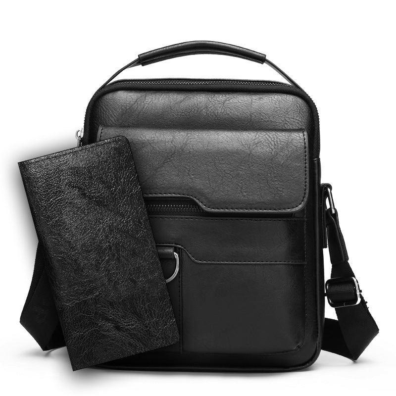 Men's Document Small Backpack - Casual Crossbody