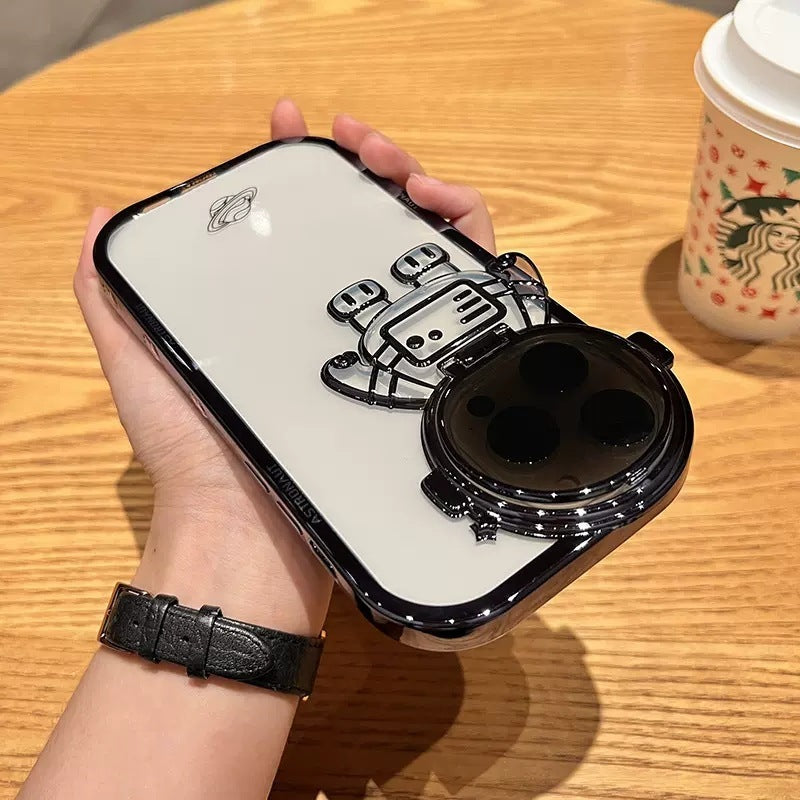 Glitter Astronaut Iphone Case