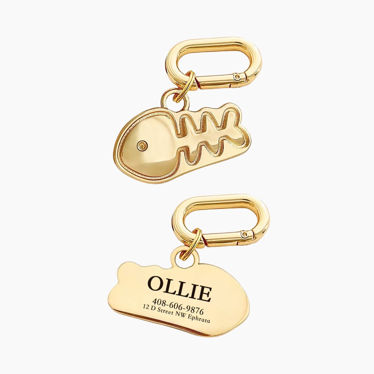Dog & Cat Customized Pet Loss Prevention Brand Hanging Tag