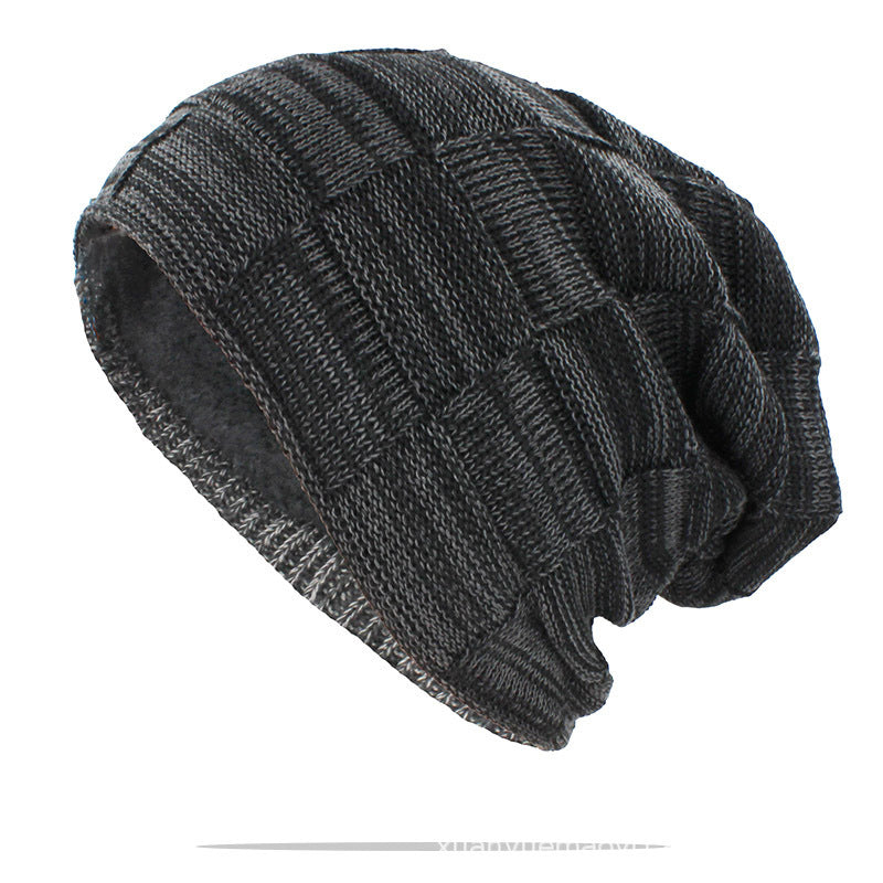 Casual Cotton Hats - Women Men Winter Warm Hat For Unisex Outdoor New Wool Knitted Beanies Skullies