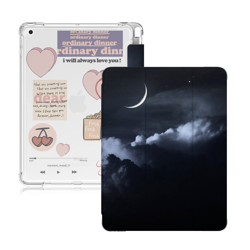 Silicone Covered Flat Shell Compatible with Apple