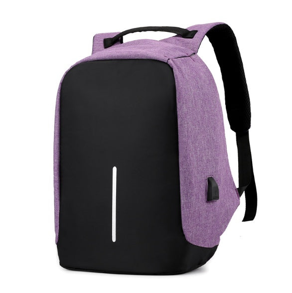 Multi-Functional Water Resistant USB Charging Computer Notebook Backpack