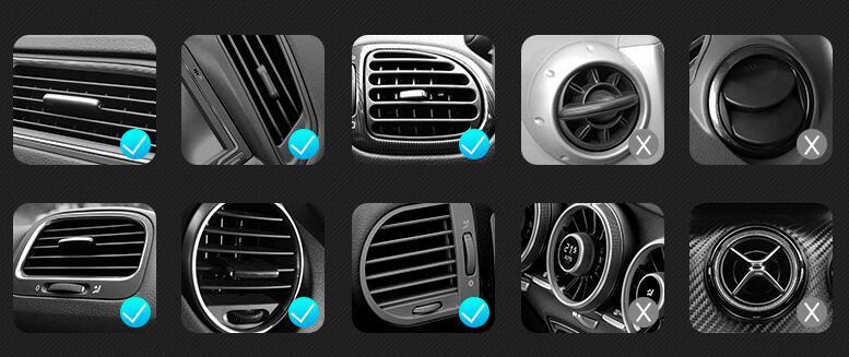 Car Wireless Charger - 10W Induction Car Fast Wireless Charging With Car Phone Holder S5