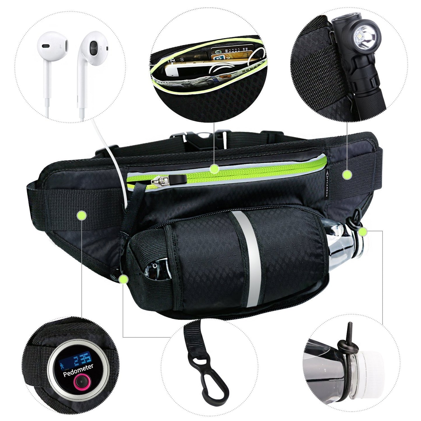 Multifunctional Running Waist Bag - Sports Belt