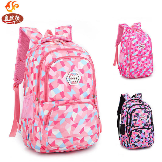 Double Shoulder Schoolbag -  3-4-6 grade , 8-12 years old