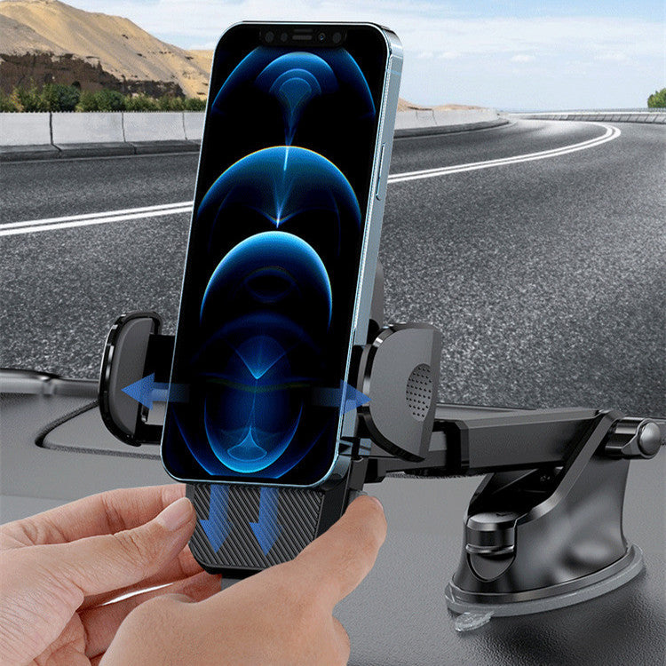 Multifunctional Car Phone Holder - Windshield Gravity Sucker Mobile Phones Stand For IOS And Android Support Cellphone