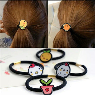 Cute Rubber Band with Cartoon Animal  Hair Accessories