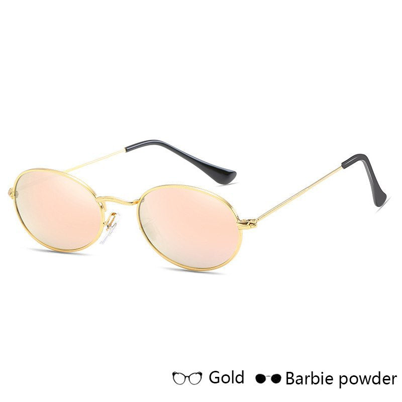 Fashion Oval Women Sunglasses - Luxury Round Frames