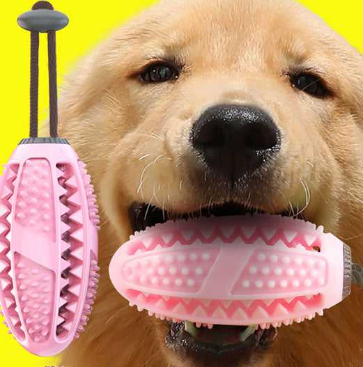 Dog Silicon Suction Cup Tug Interactive Toy - Pet Chew Bite Tooth Cleaning Toothbrush Feeding Pet Supplies