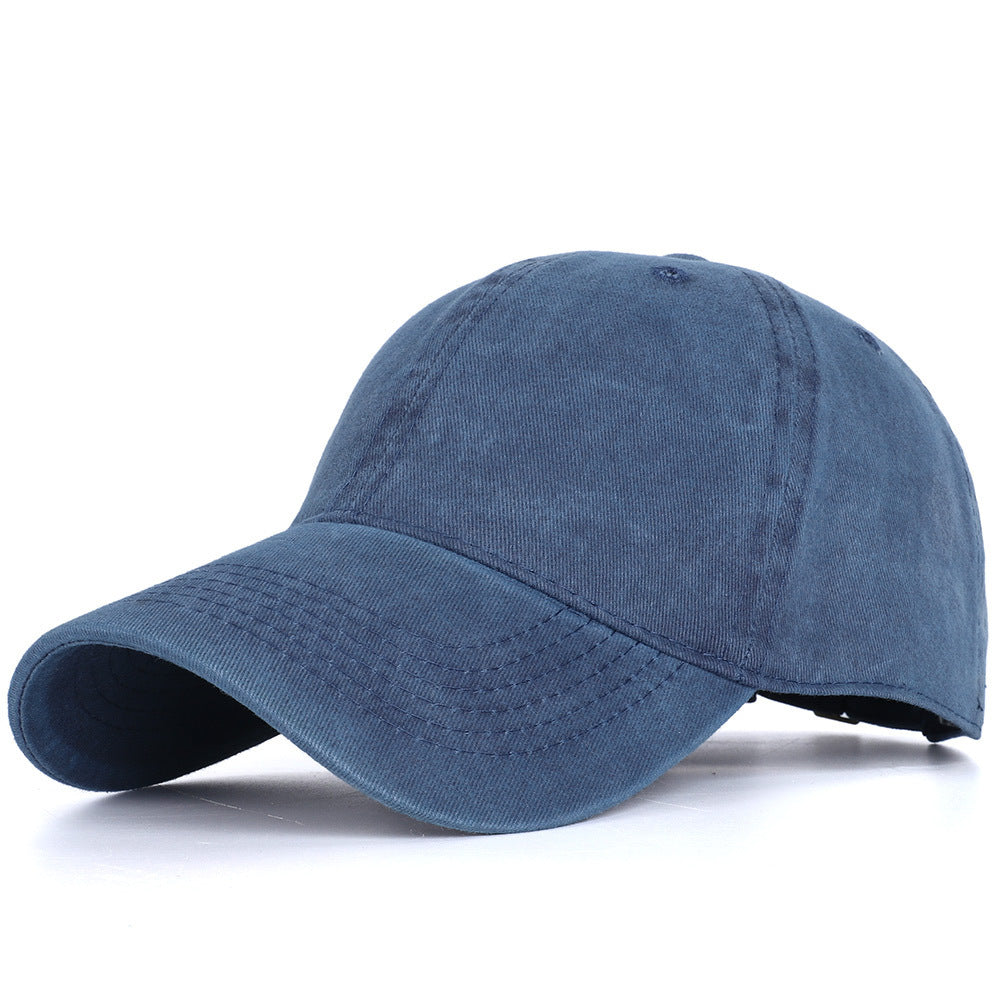Washed Baseball Caps For Men And Women - Outdoor Distressed Sun Hats Simple Caps