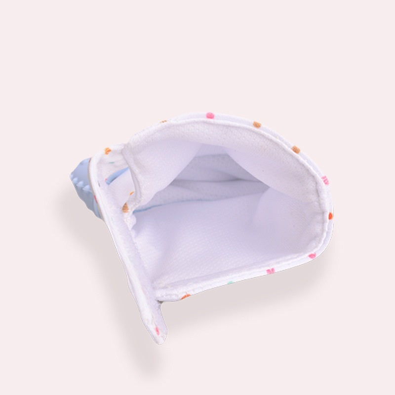 Baby Teether Anti-Bite Silicone Molar Gloves -  children's sound toys