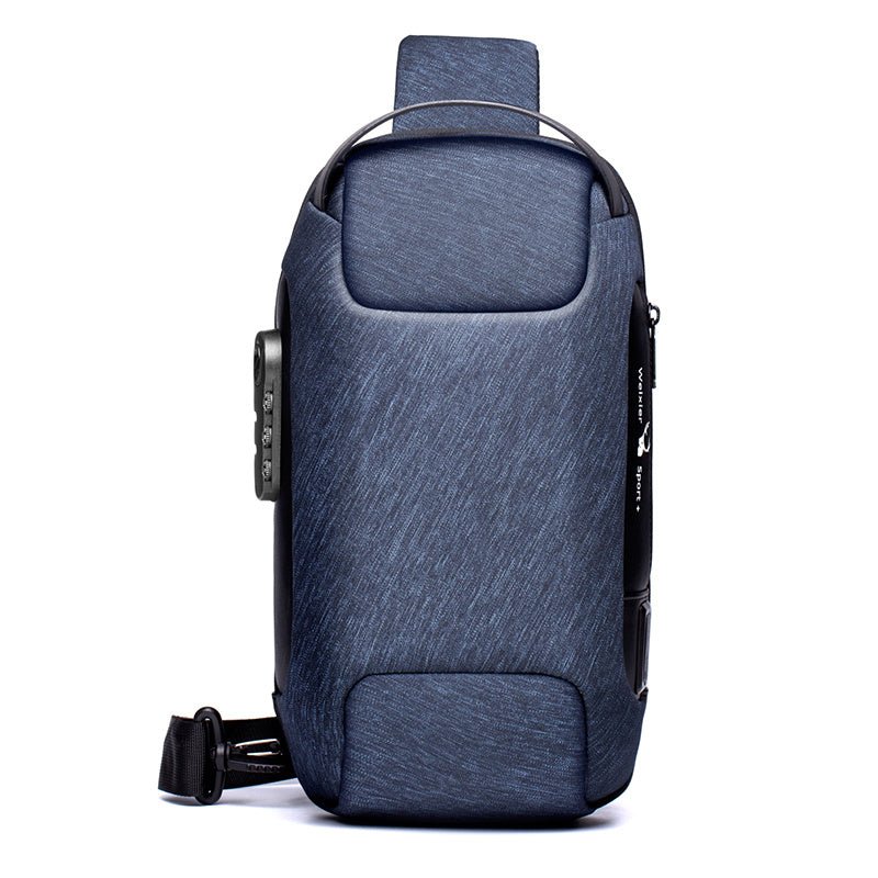 Men's Chest Bag - Messenger Bag, Anti-theft Shoulder Bags
