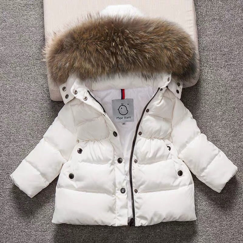 Boys and Girls Baby Zip Down jacket