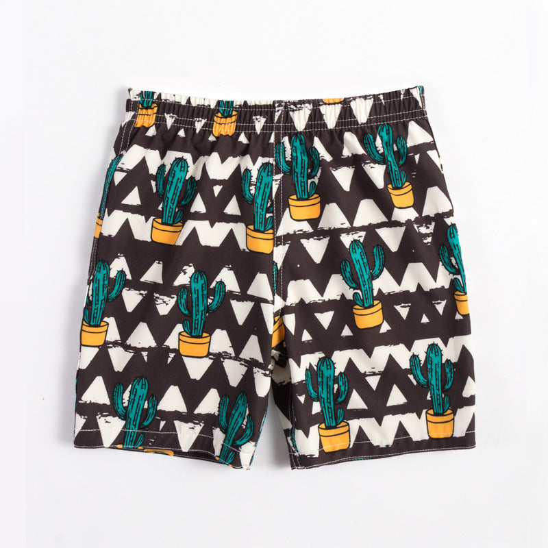 Children's Beach Shorts -  boxer swimming trunks