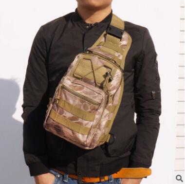 Hot Style Canvas Riding Pack - Camouflage Field Sports Small Chest Bag