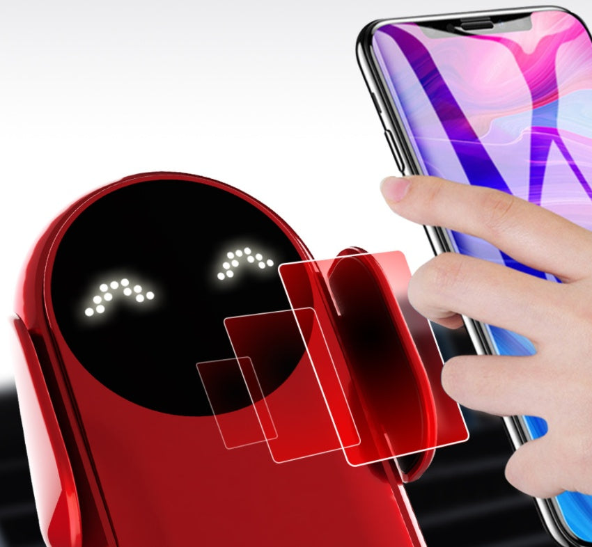 Infrared Induction Car Wireless Charger - Car Phone Holder
