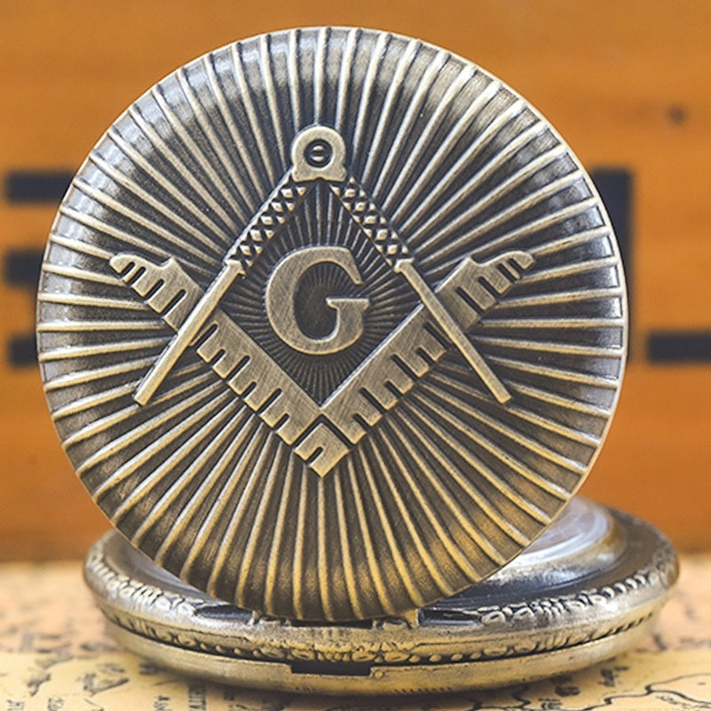 Bronze Pocket Bracelet Personality Watch