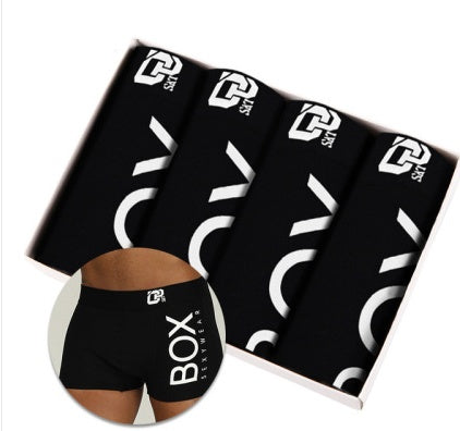 4Pc Boxershorts for Men - Boxer Short Underwear Man Panties