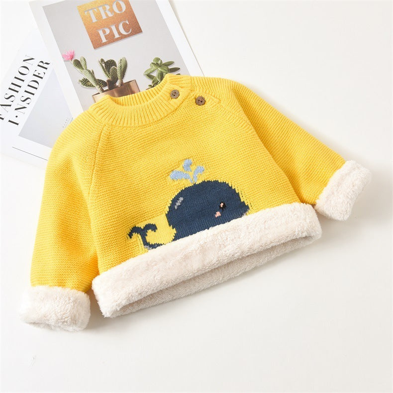 Baby Plush Warm Tops