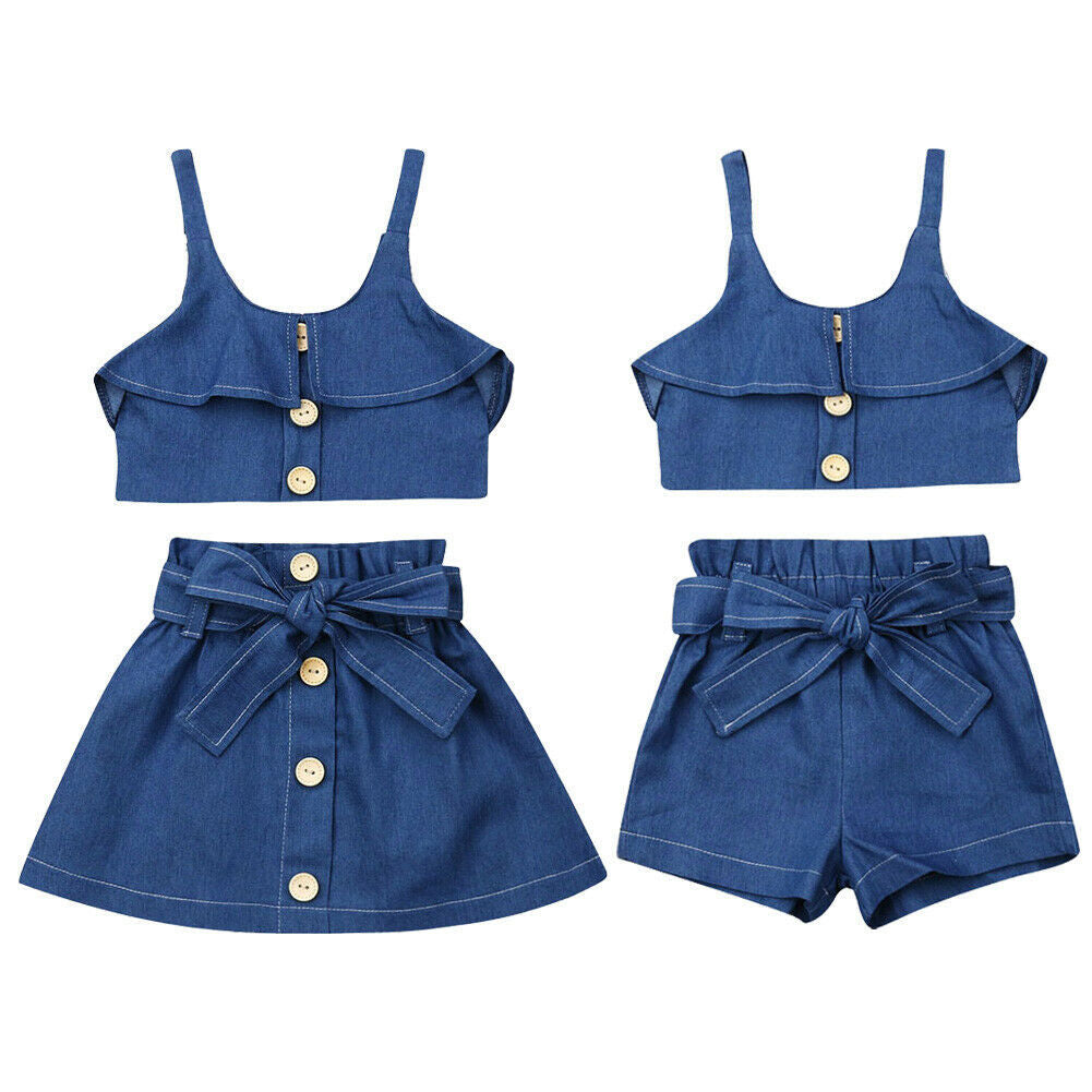 Fashionable Girls Demin Set