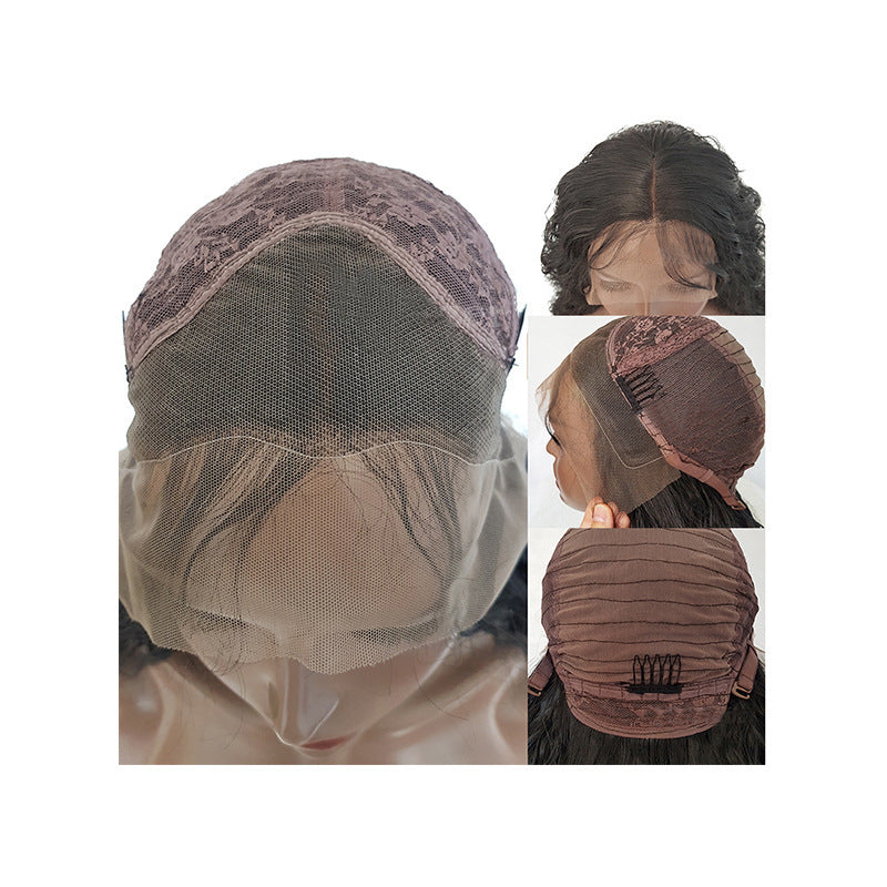 Front Lace Synthetic Long Curly Hair