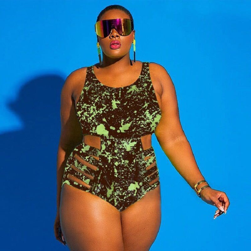 Plus Sized Women's Swimsuit