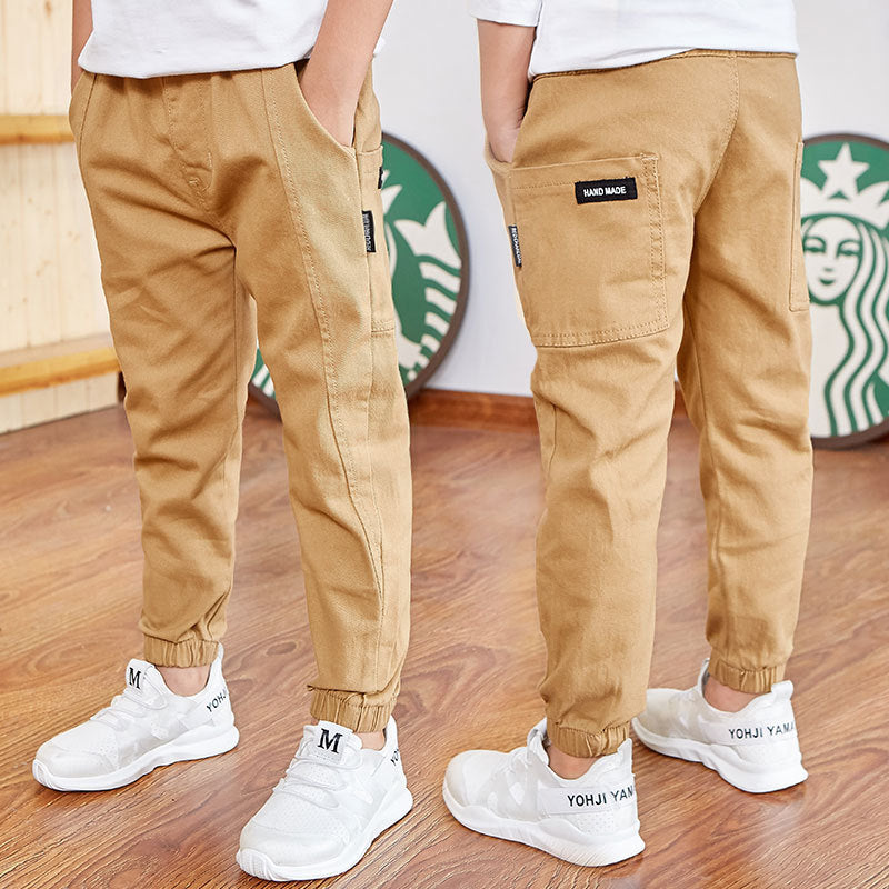 Trendy Slim Boy Pants - Summer Trousers