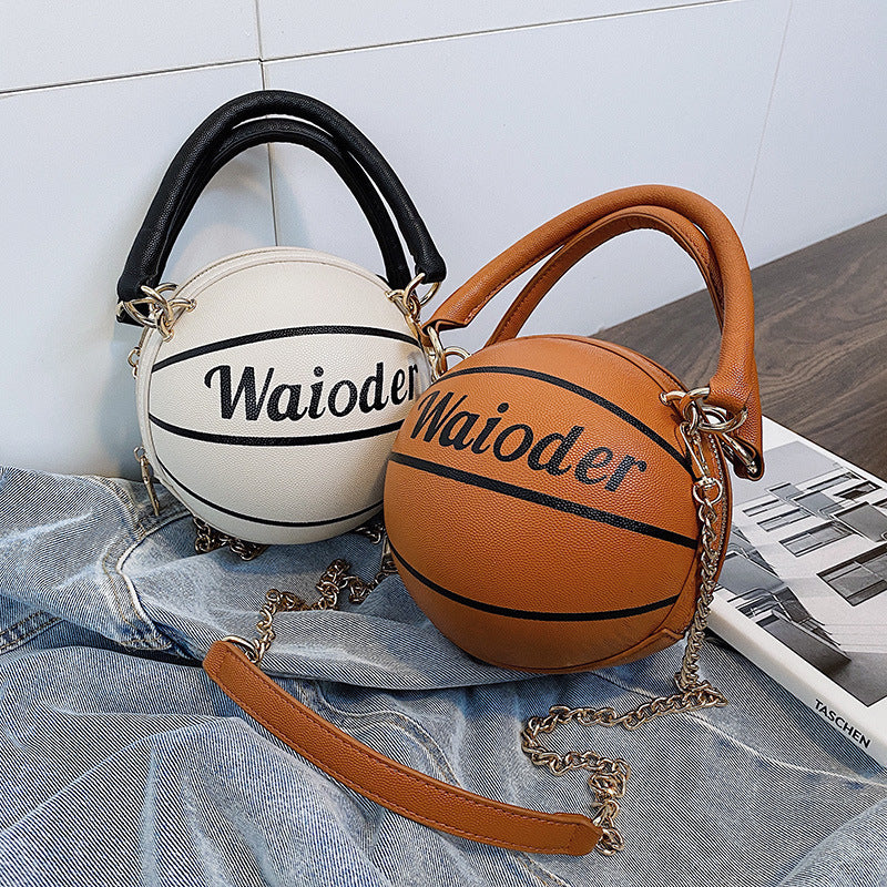 Basketball Shape Handbags and Purses for Women