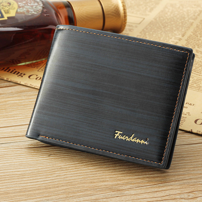 Men's Wallet - Short Wallet Glossy Wallet