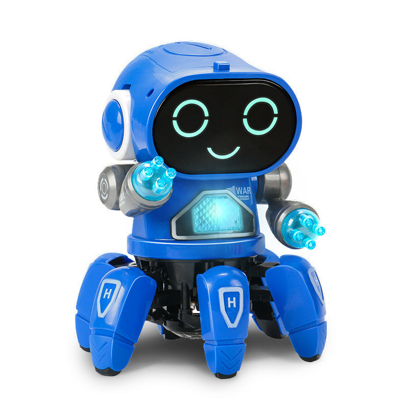 Electric Rock Robot - Music, Light, Automatic Walking, Swinging And Dancing Robot, Children's Toys