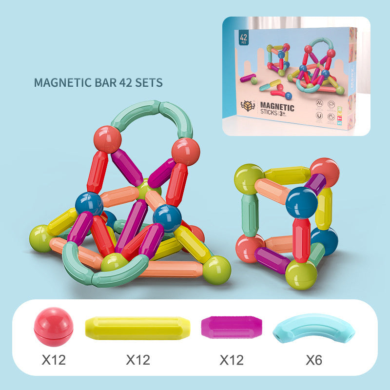 Baby Magnetic Stick Building Blocks Toy - Game Magnets Children Set Kids Magnets For Children Magnetic Toy Bricks