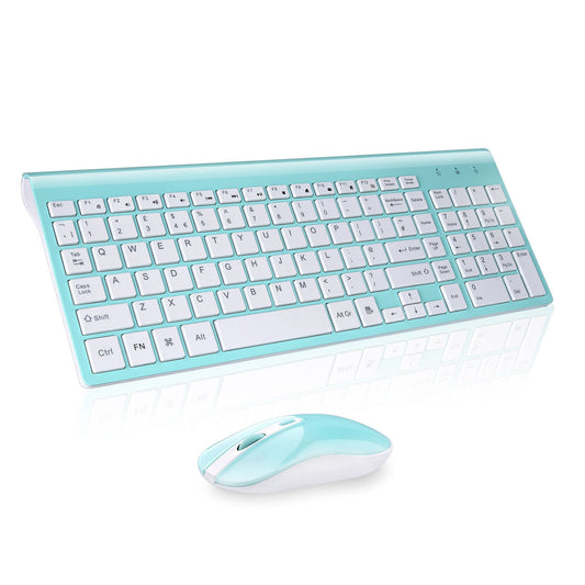Fashion Wireless Keyboard Mouse - desktop laptop accessories