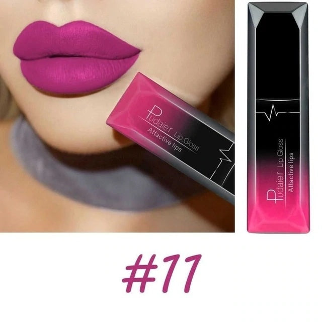 Matte Lip Gloss Lipstick Makeup