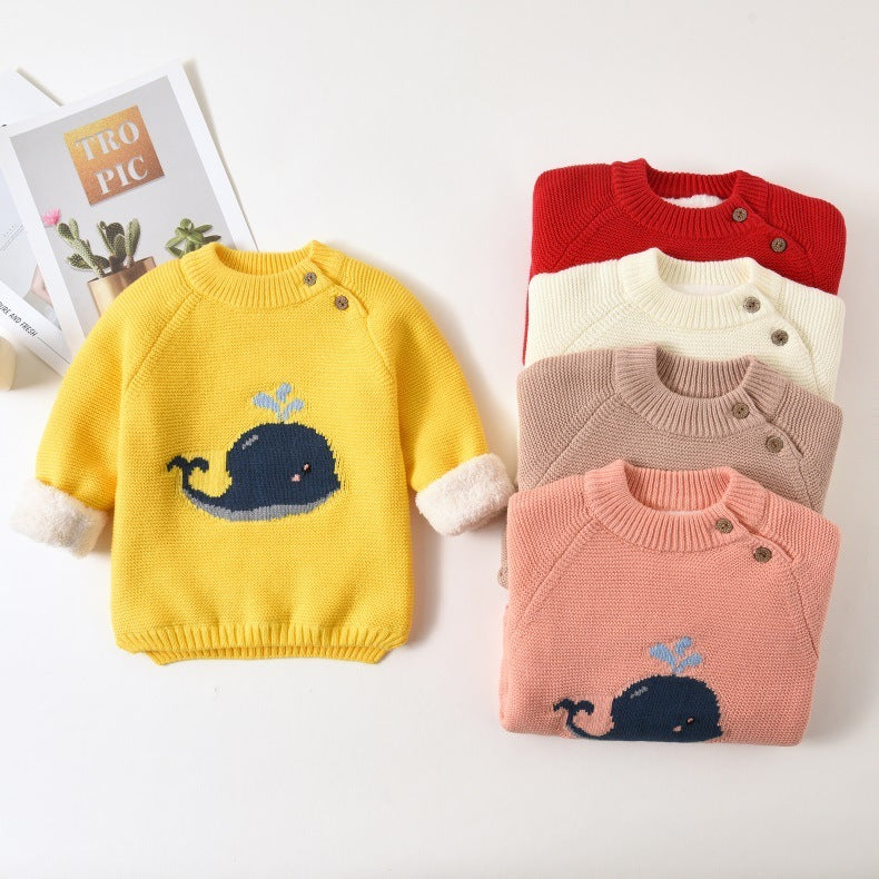 Baby Plush Warm Tops