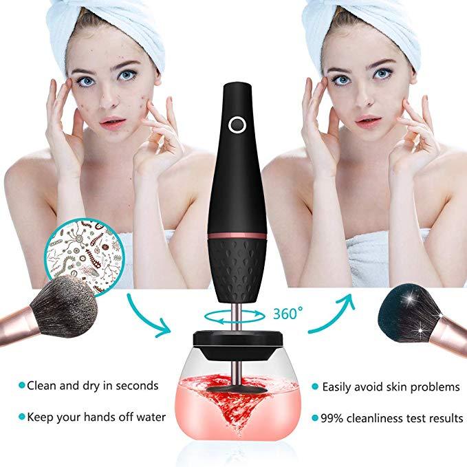 Makeup brush cleaner electric - JumoShop
