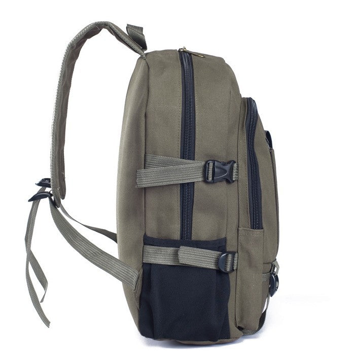 Men's Backpacks - Canvas Backpack, Student Bags